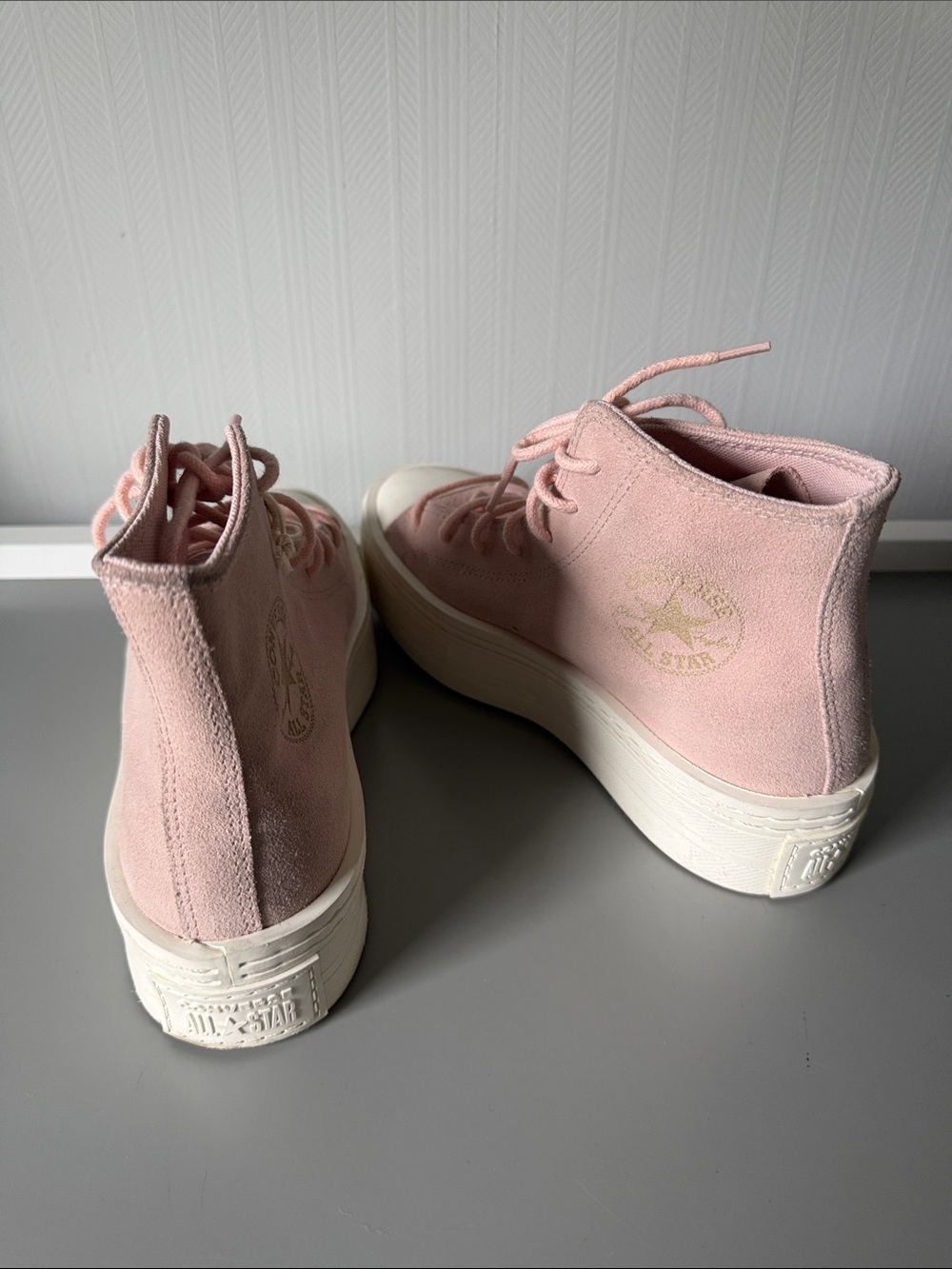 Chuck Taylor All Star Modern Lift Suede Platform Sneakers size 7/37.5 - Picture 8 of 11